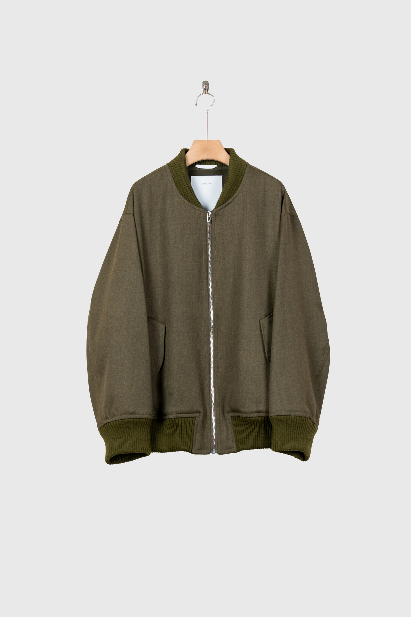 MA-1 BOMBER JACKET IN WOOL SERGE