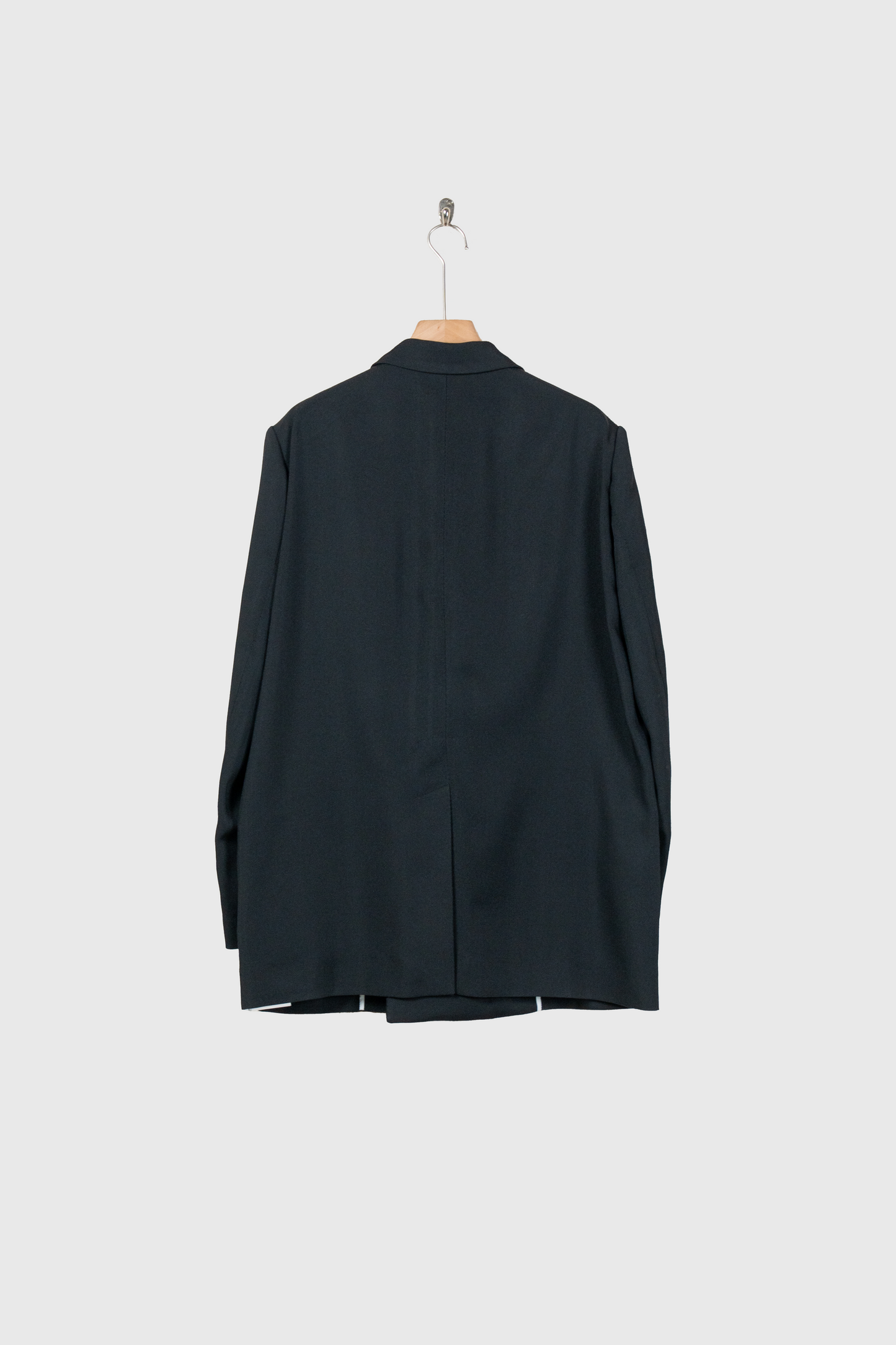 Double-breasted Jacket in Rayon Tricotine