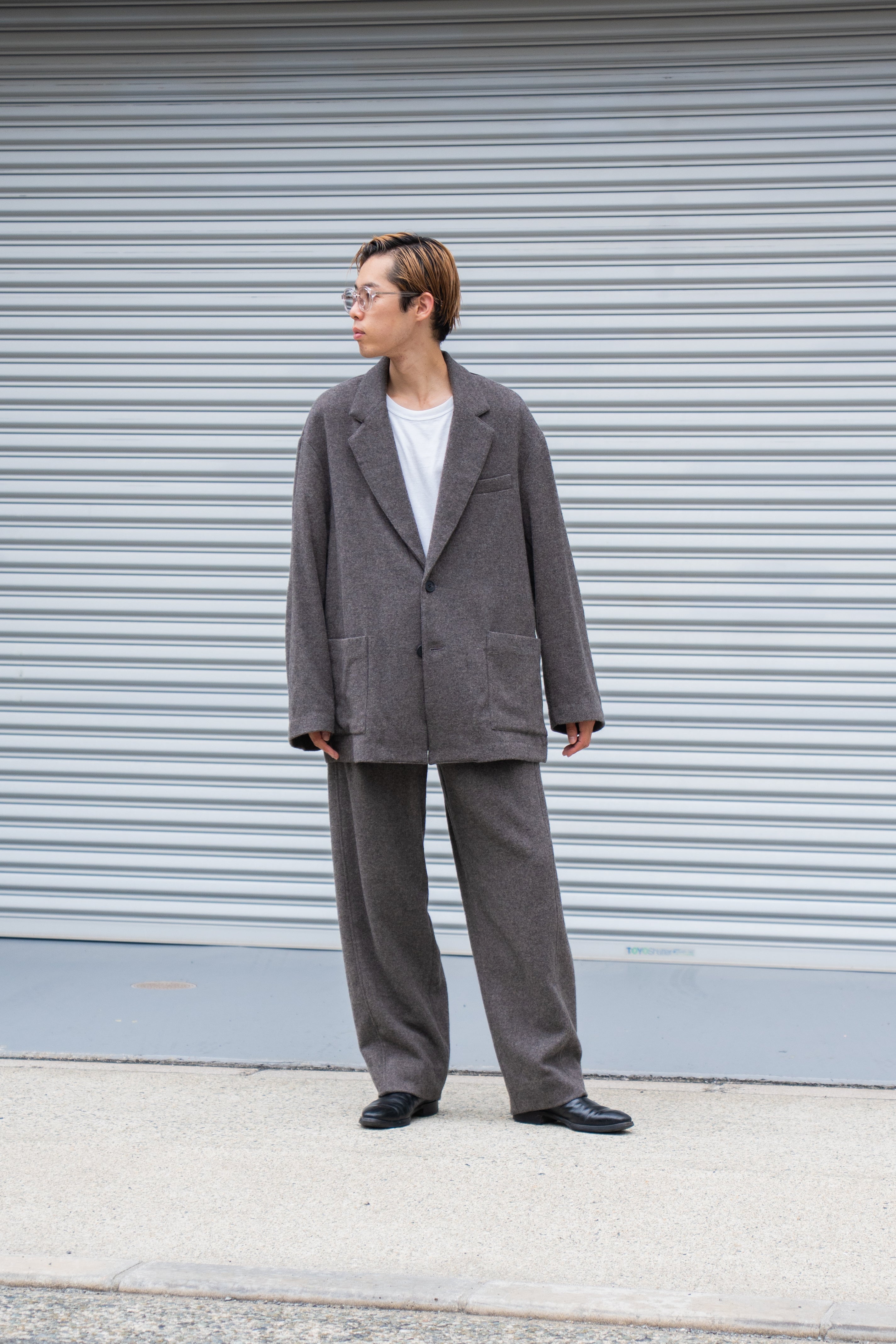 ssstein（シュタイン） 25AW - WOOL/CASHMERE FLEECE EASY TWIST