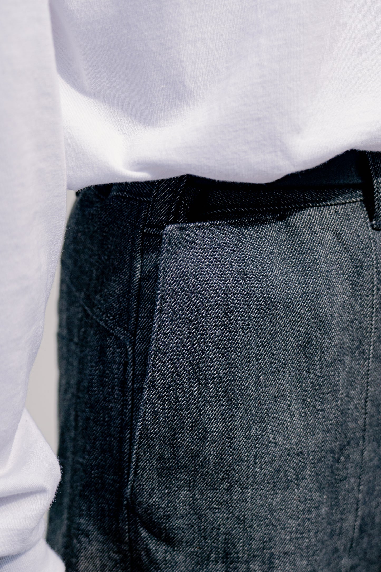 10Pocket Panel Denim TRS