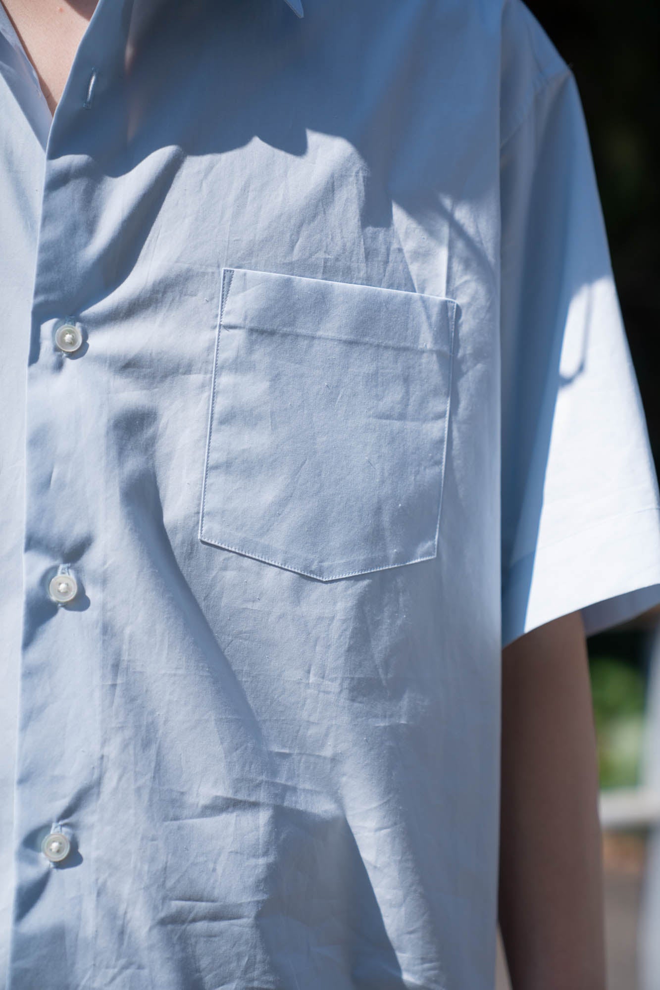SUVIN COTTON OVERSIZED SS SHIRT(ST.1497)