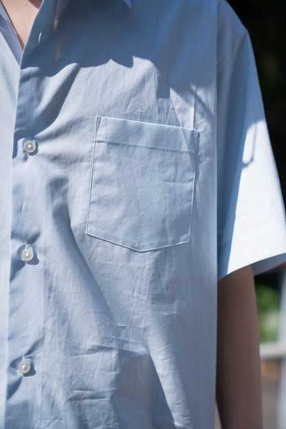 SUVIN COTTON OVERSIZED SS SHIRT(ST.1497)