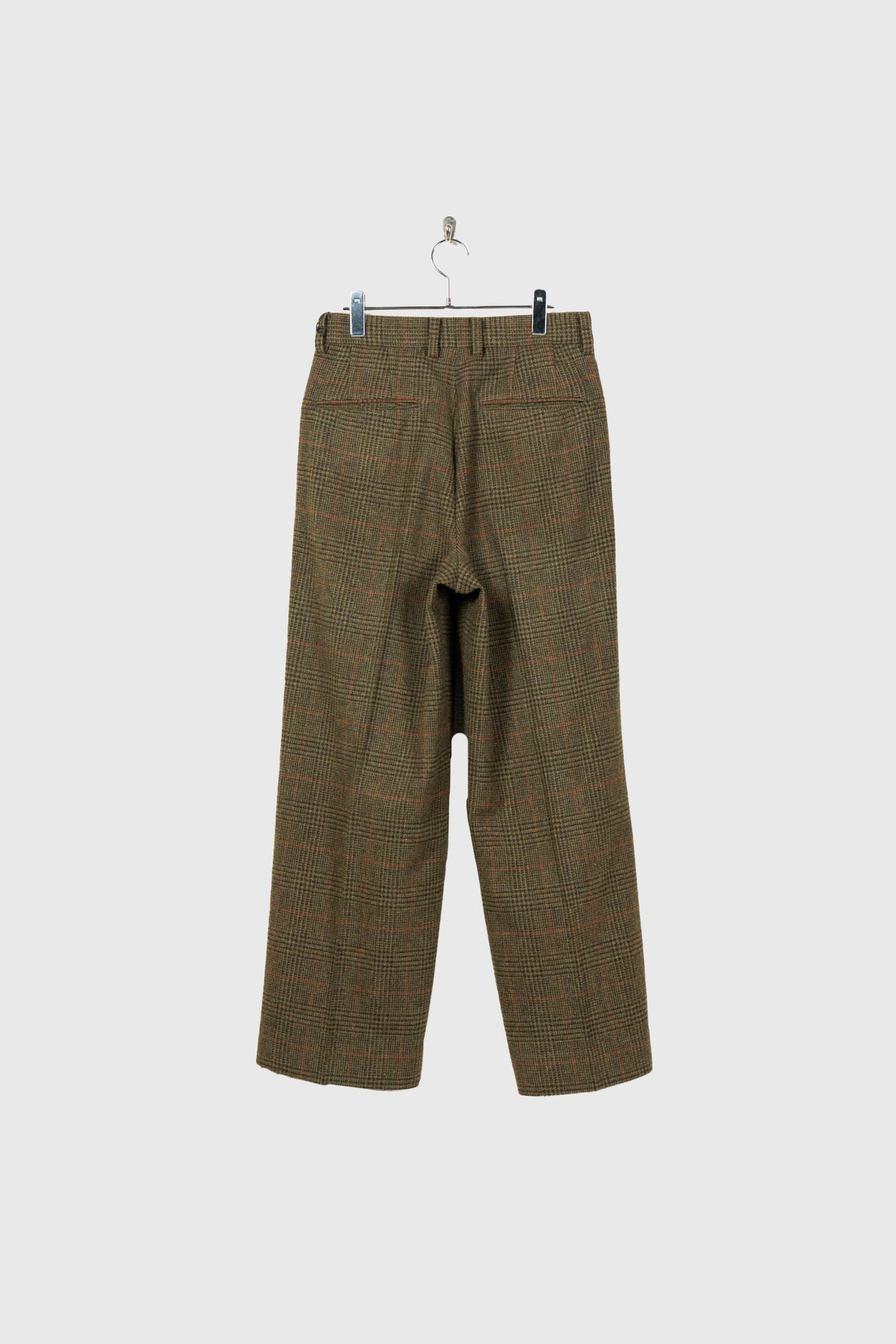 BRITISH TWEED LONG WIDE TROUSERS(ST.1605)
