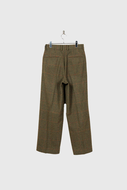 BRITISH TWEED LONG WIDE TROUSERS(ST.1605)