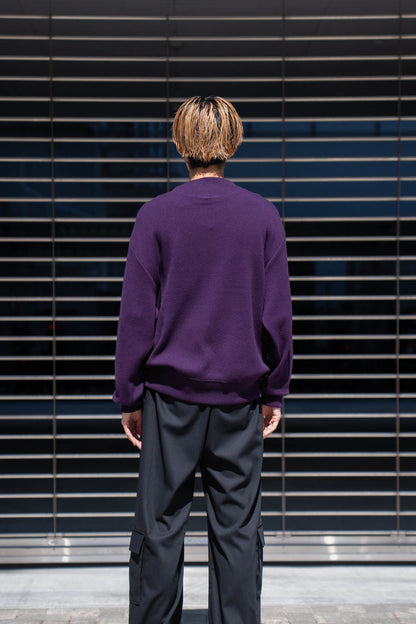 CASHMERE SKIING SWEAT KNITSHIRT