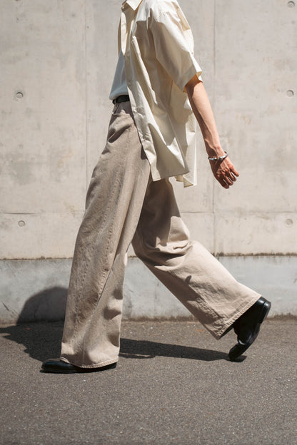DEFORMATION WIDE COLOR DENIM PANTS(ST.1565)
