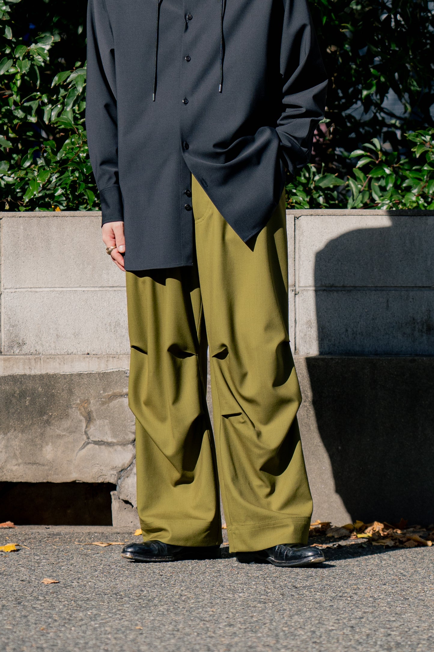 CARGO PANT IN WOOL TROPICAL