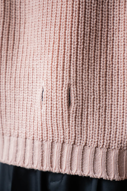 Belt. Slit Knit in Merinos d`Arles