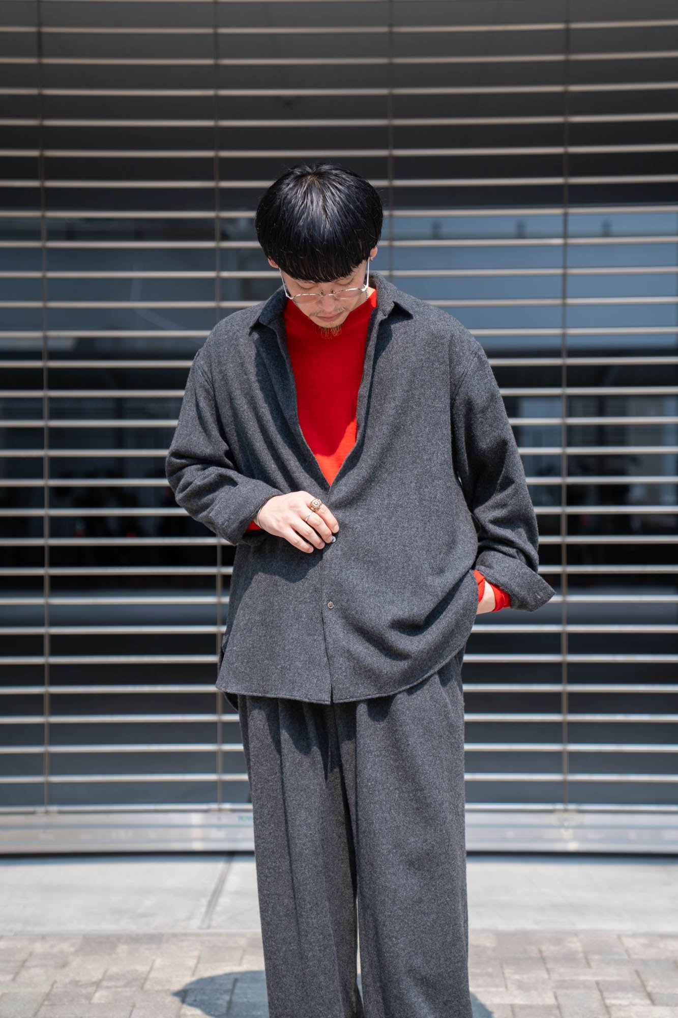 CASHMERE SHIRT JACKET