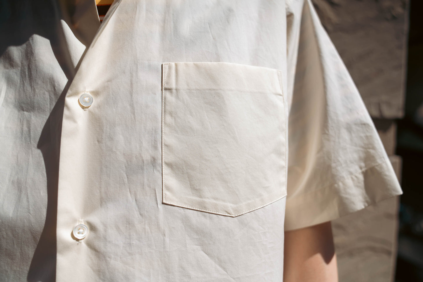 SUVIN COTTON OVERSIZED SS SHIRT(ST.1497)