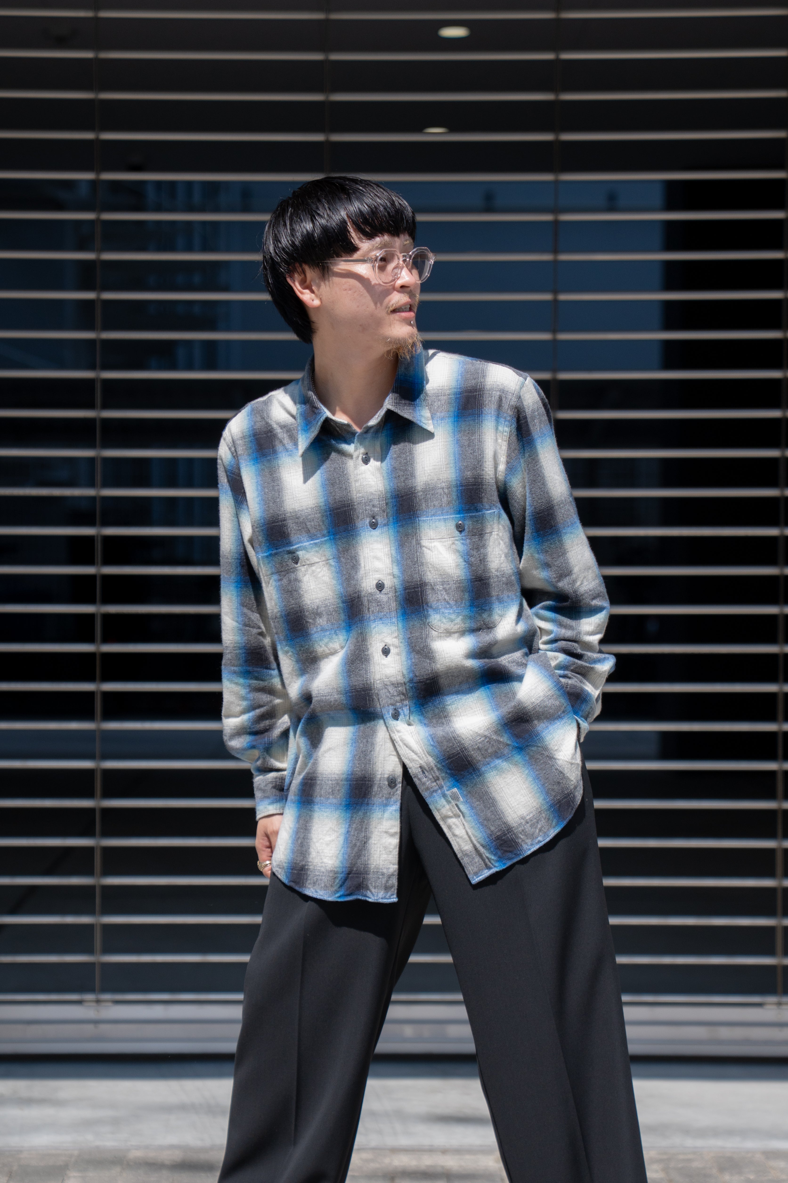 SH・エスエイチ・シャツ素材のミリタリーTYPE▶︎ SH-USWP-001