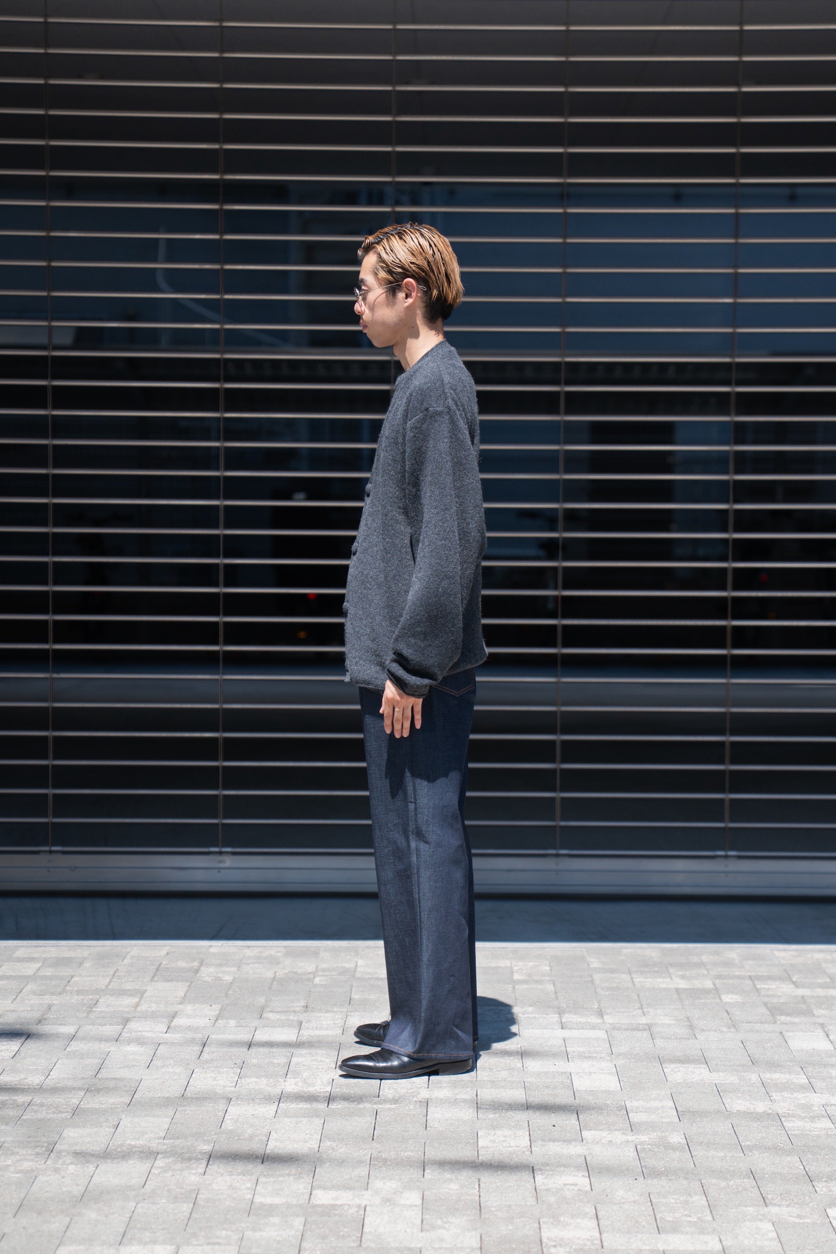 【新品未使用タグ付】Blanc YM / Ensemble Knit GRAY blanc YM（ブランワイエム）- ALPACA ENSEMBLE KINT PULLOVER - ニット