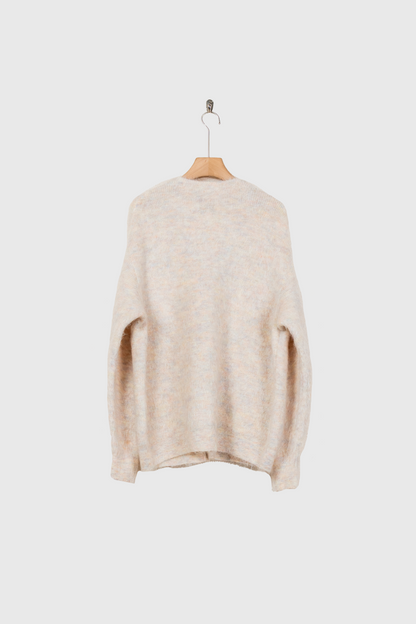 KID MOHAIR KNIT V NECK CARDIGAN(ST.1300)