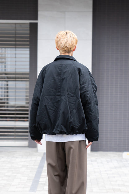 WIDE SQUARE ZIP UP DOWN JACKET