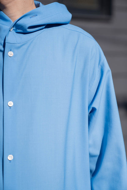 Hooded Wool Shirt