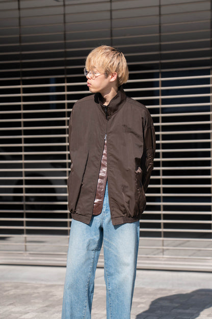 SHRUNK NYLON OVERSIZED FIGHT JACKET(ST.1386)