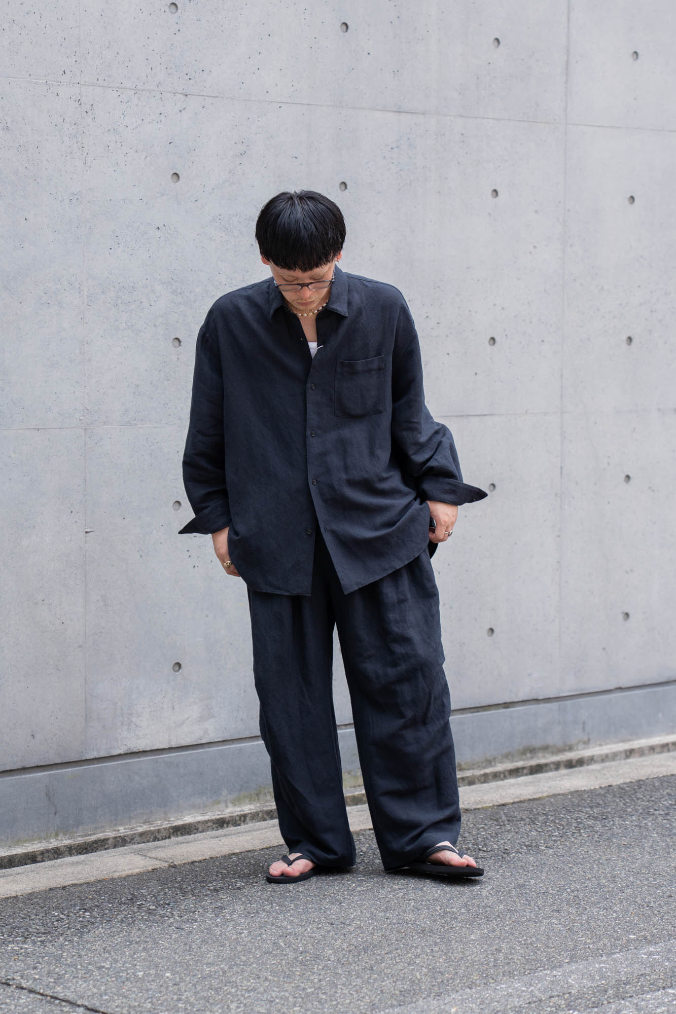 Linen Silk Wide Shirts