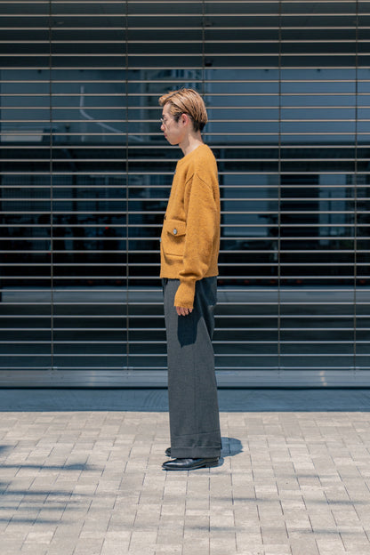 Flow Wide Turn-up Pants