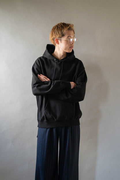 Soft&Hard Sweat Hoodie P/O Wide