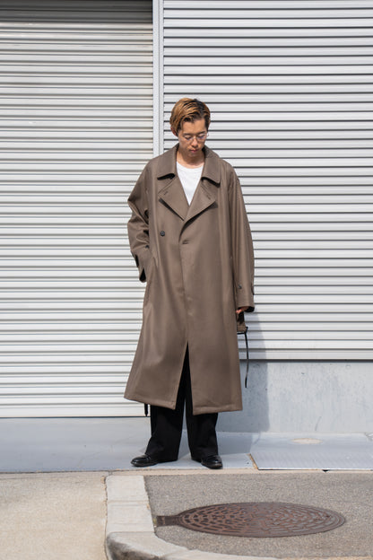 OVERSIZED DOUBLE BREASTED COAT(ST.1202)