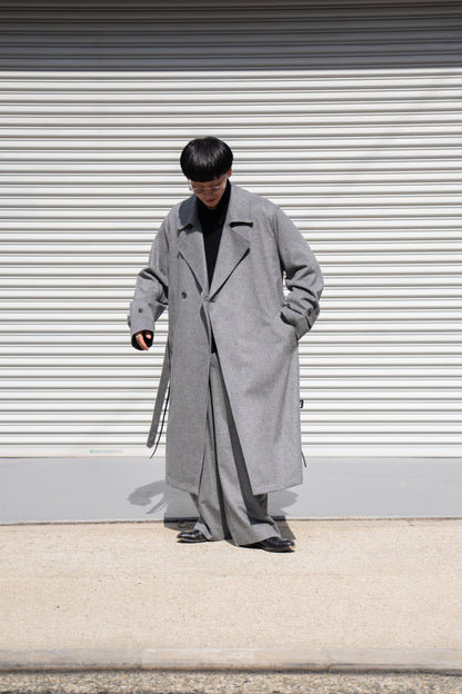 OVERSIZED DOUBLE BREASTED COAT(ST.1203)
