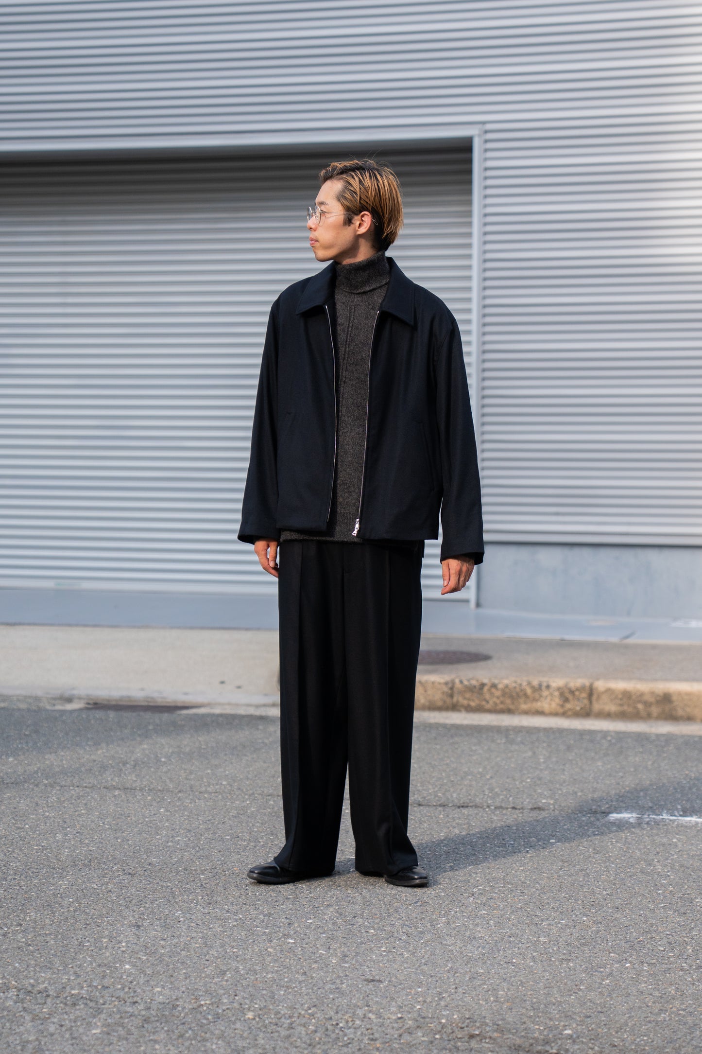 W/CA BEAVER ZIP SHORT JACKET(ST.1228)