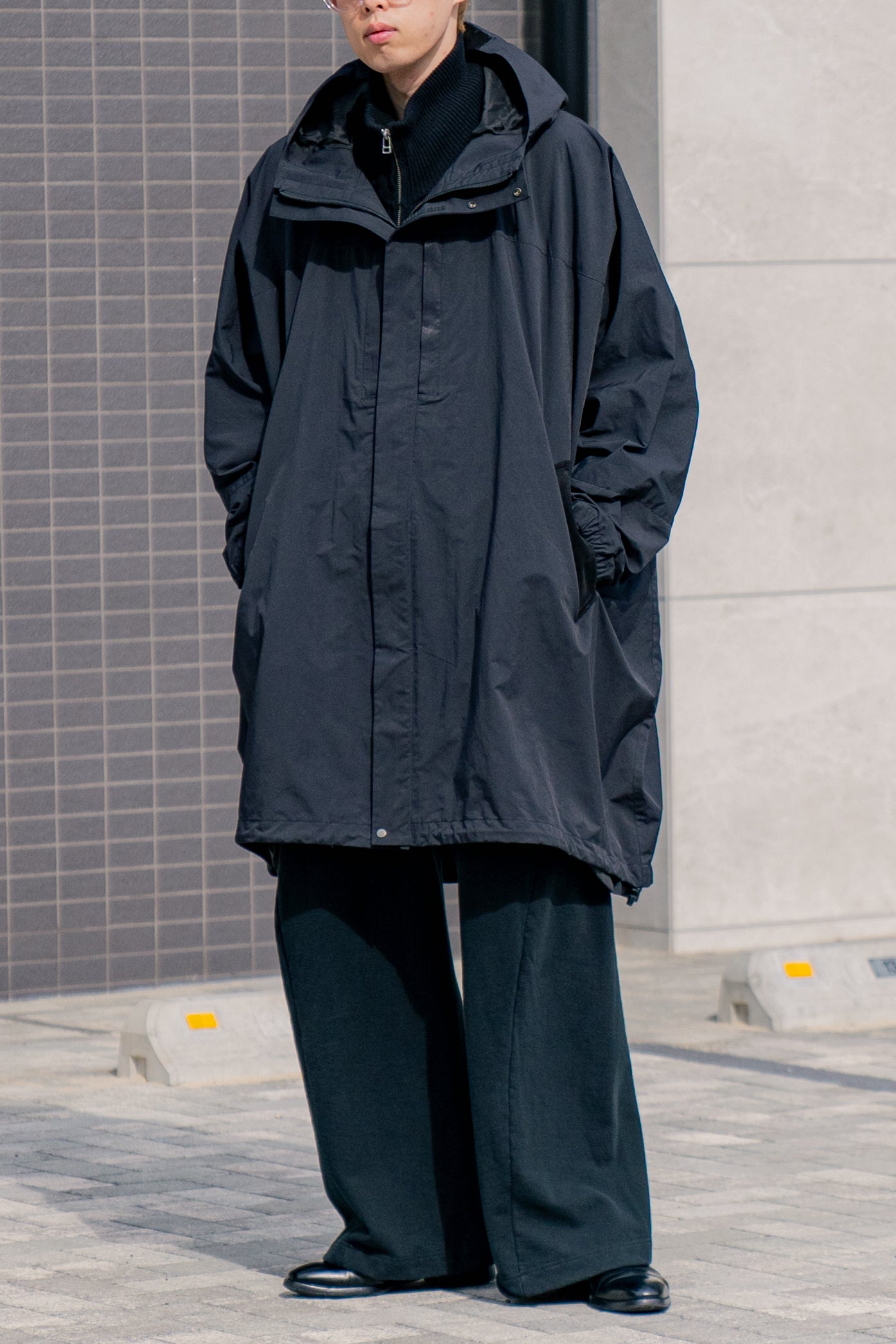 high density twill water repellent blouson