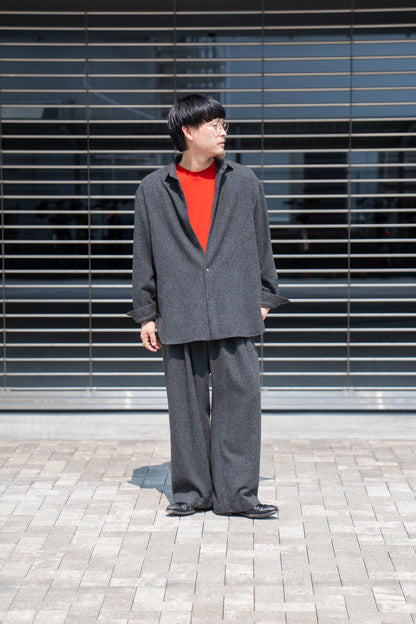 CASHMERE WIDE PANTS
