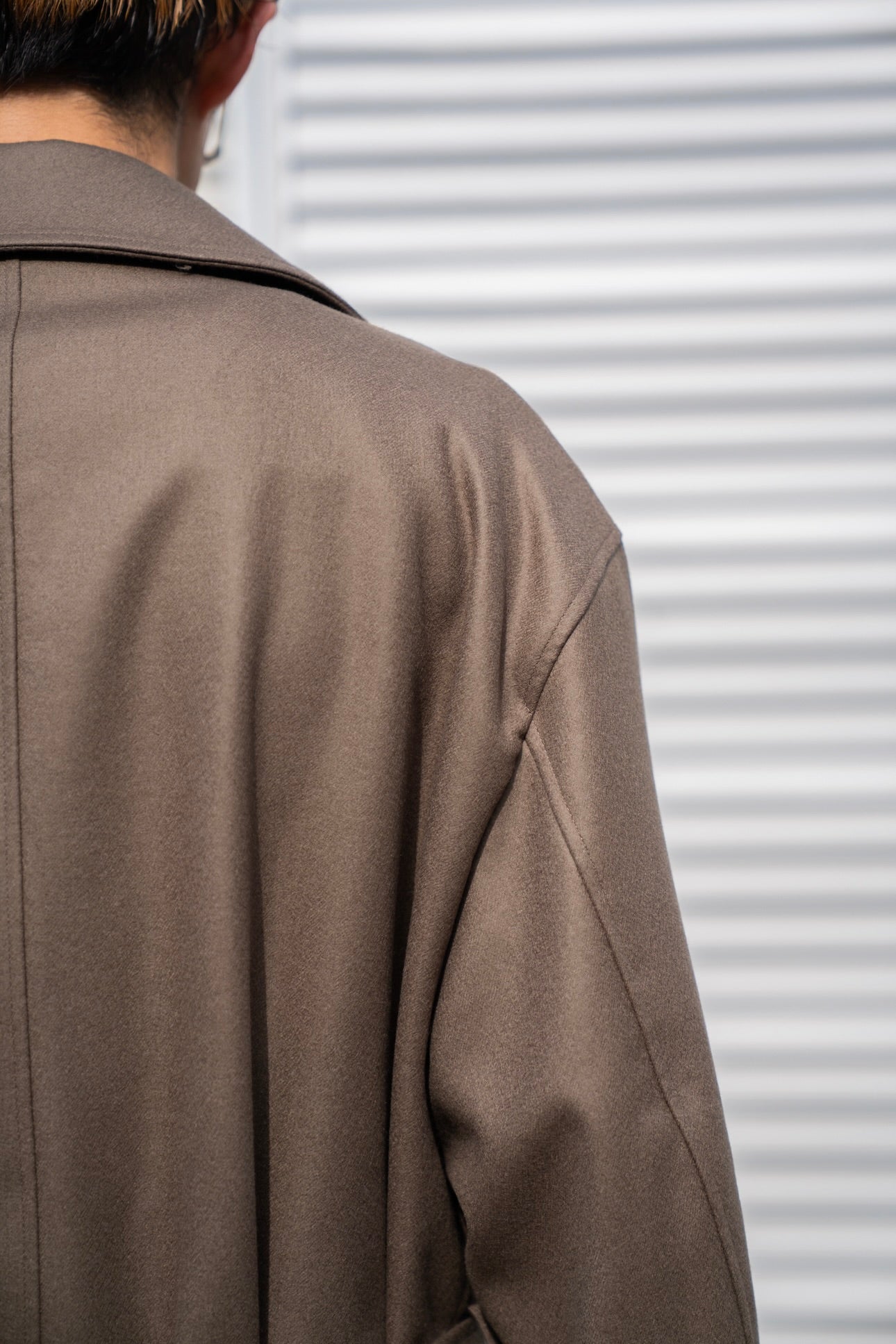 OVERSIZED DOUBLE BREASTED COAT(ST.1202)