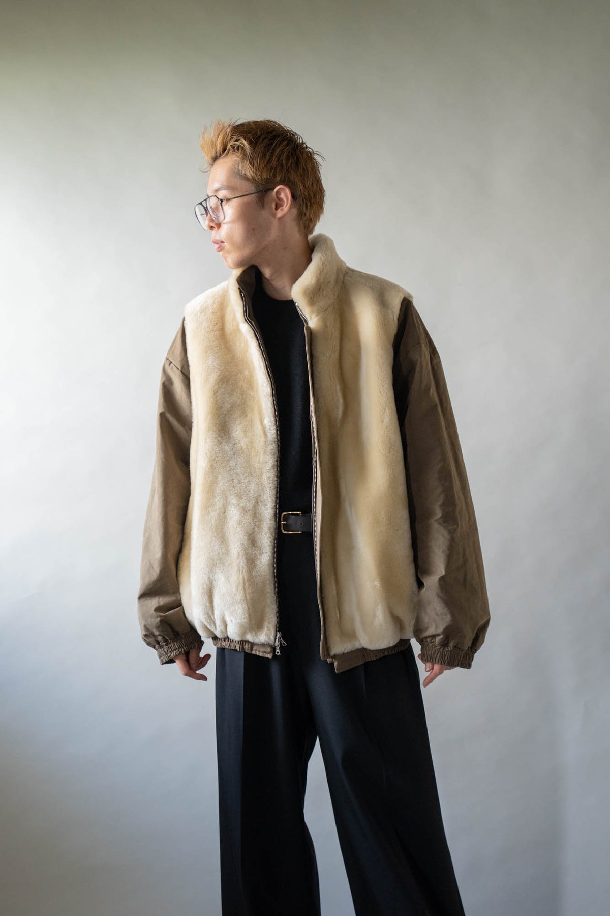 MOUTON INNER REVERSIBLE PADDED JACKET(ST.1556)
