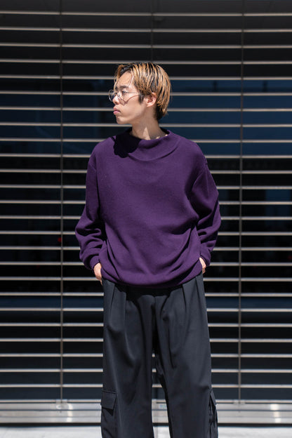 CASHMERE SKIING SWEAT KNITSHIRT