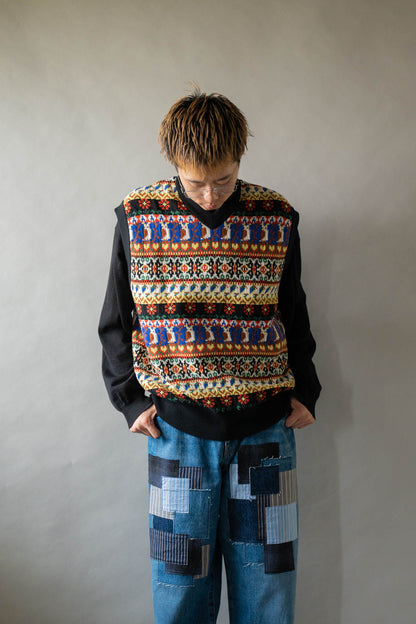 Jacquarded Slope Vest