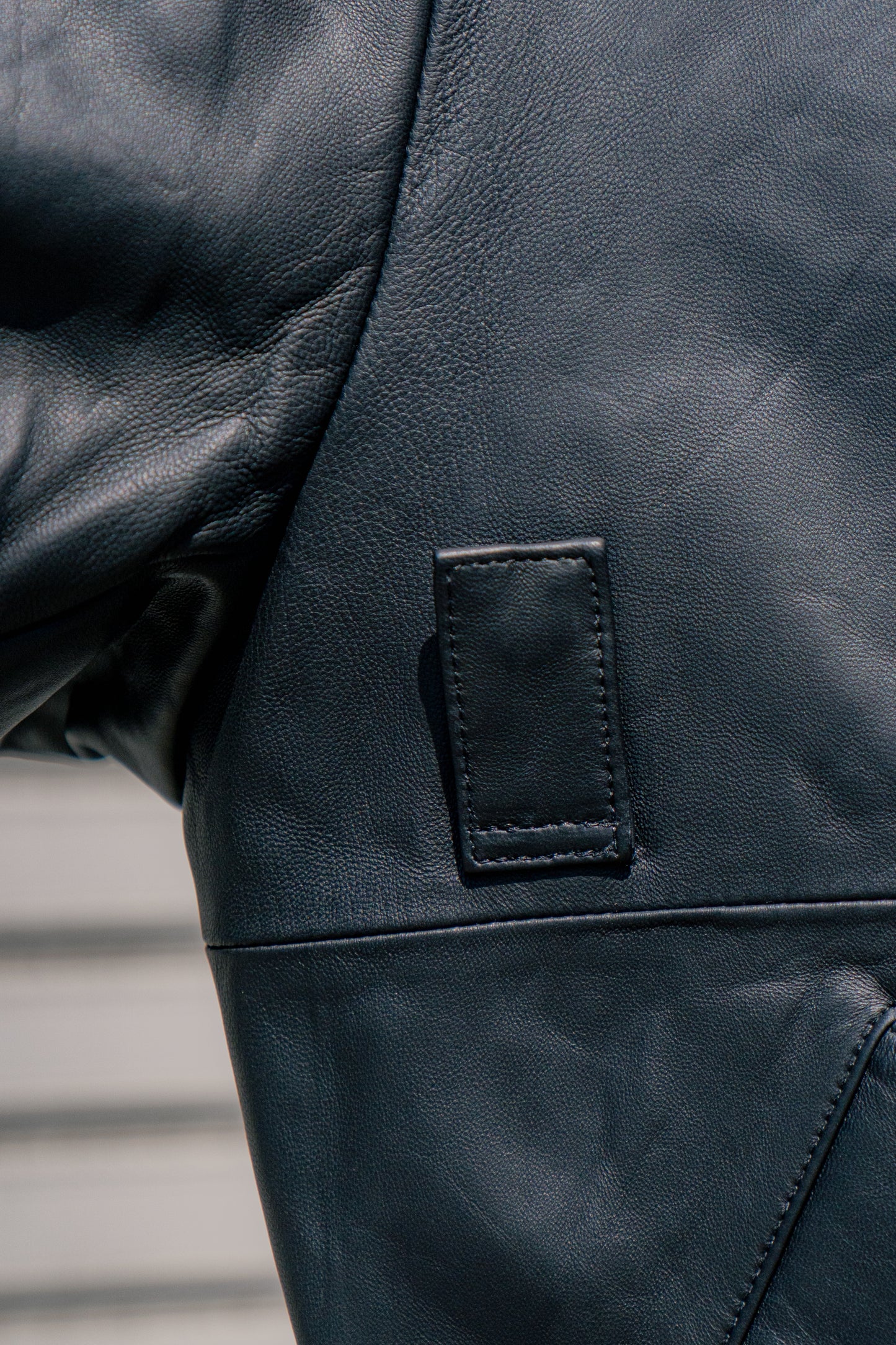 LEATHER FLIGHT JACKET