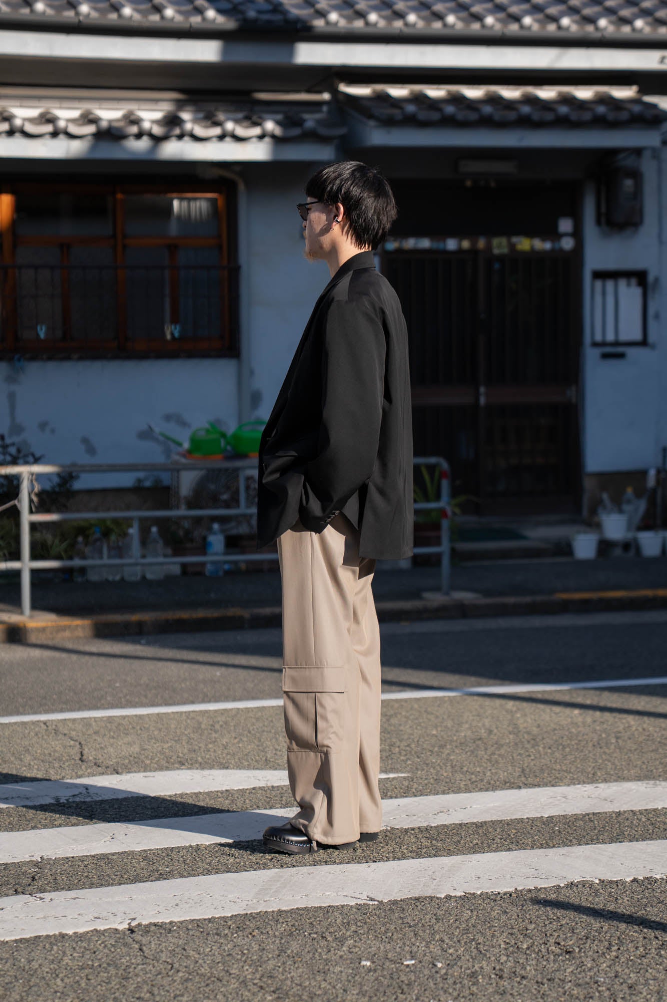 OVERSIZED DOUBLE BREASTED JACKET(ST.1411)