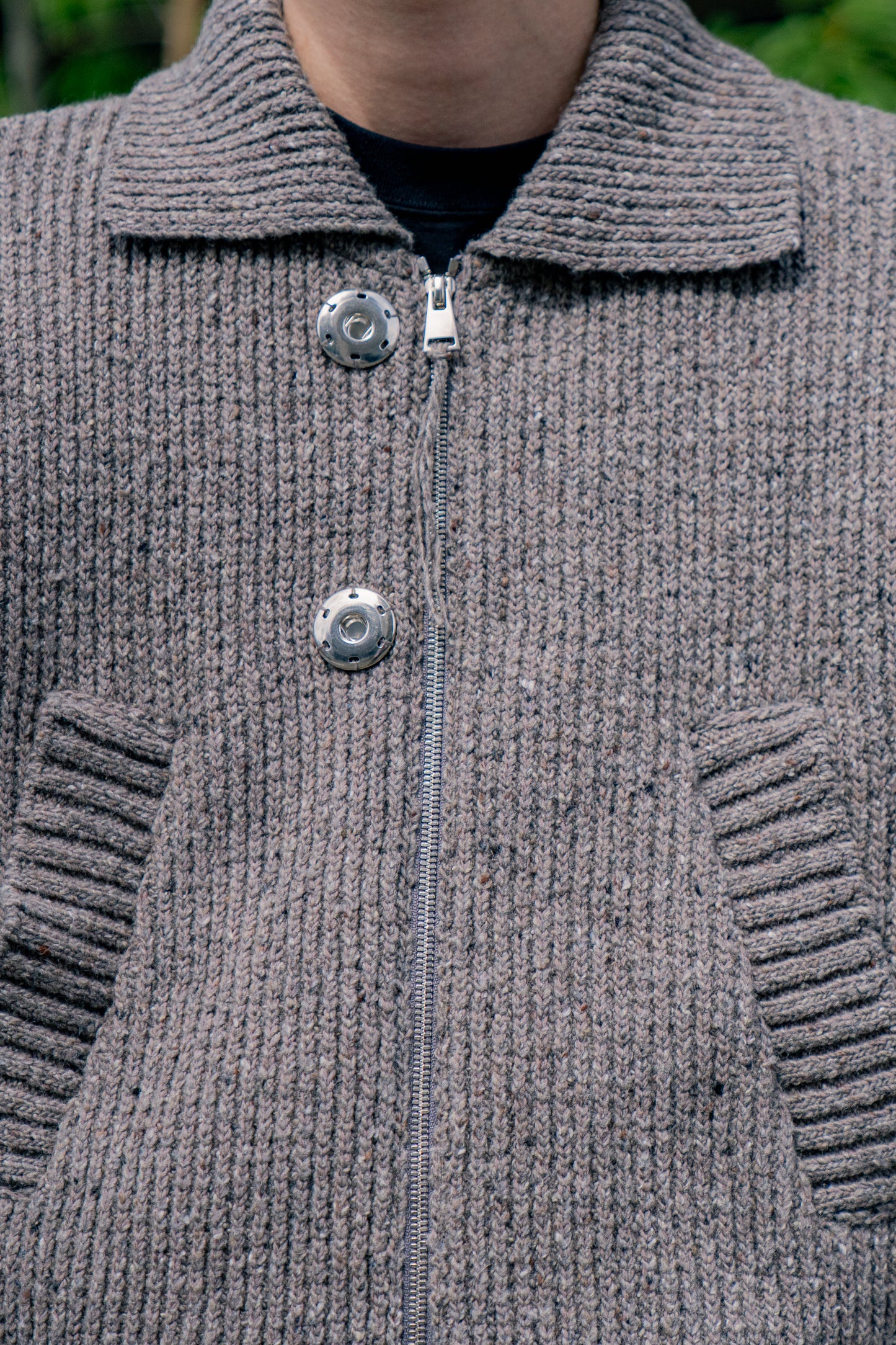 META ZIP KNIT