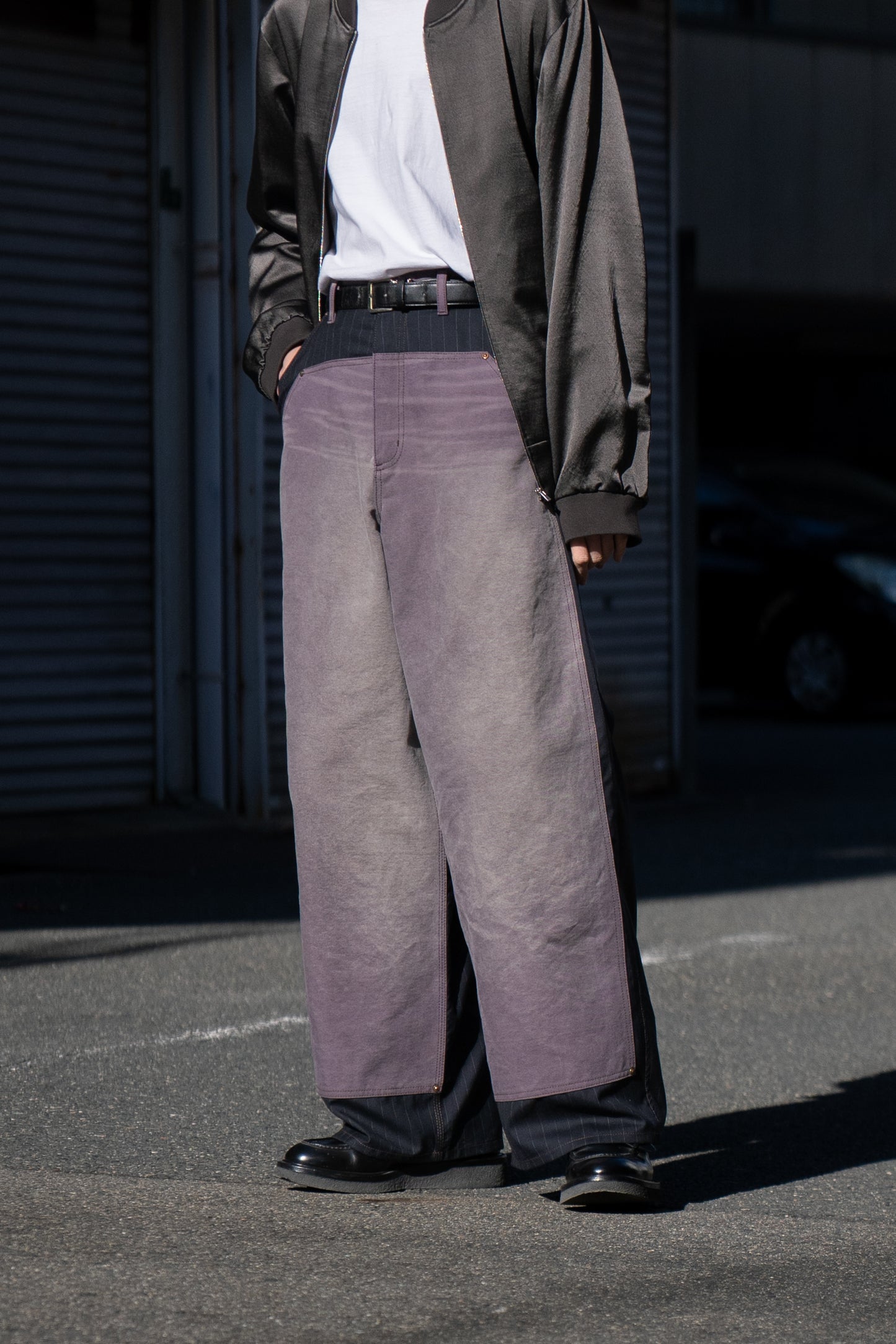 Exclusive Vintage-eﬀect work pants