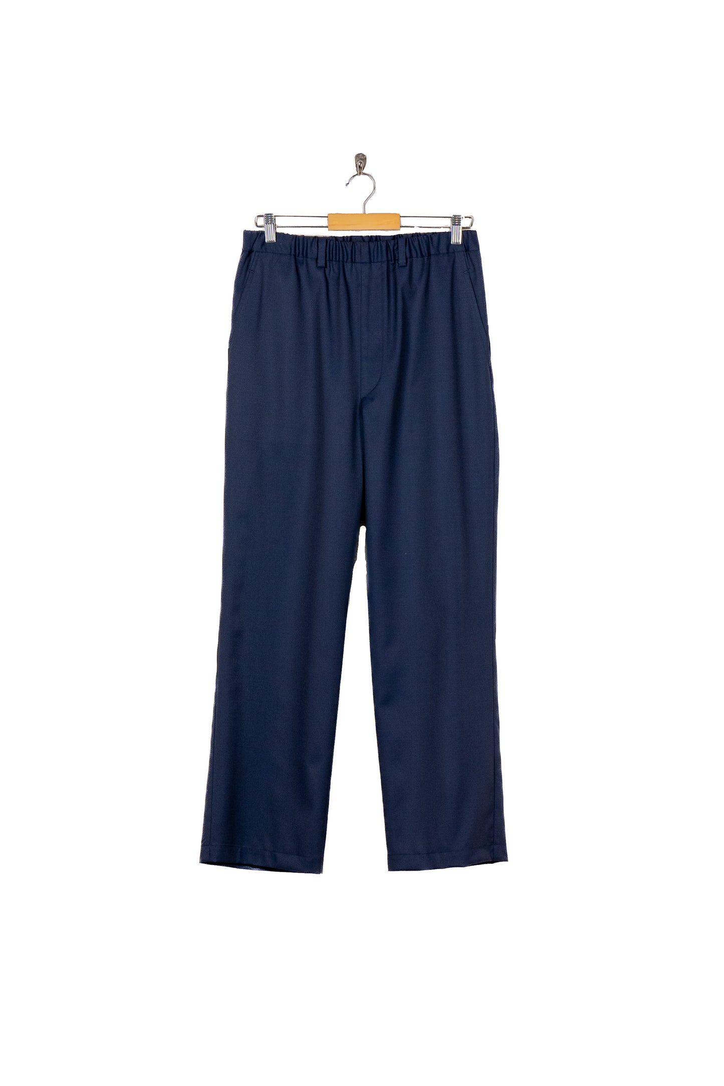 SILK WOOL EASY TROUSERS