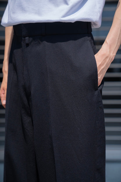 Wool Gabardine Trousers