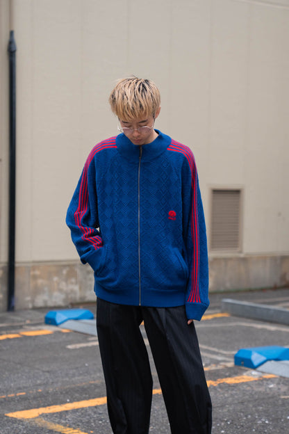 KNITTED TRAINING JACKET