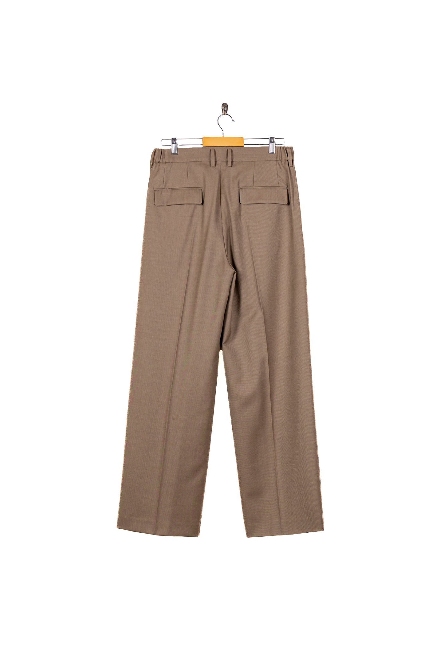 TWO TUCKS WIDE TROUSERS