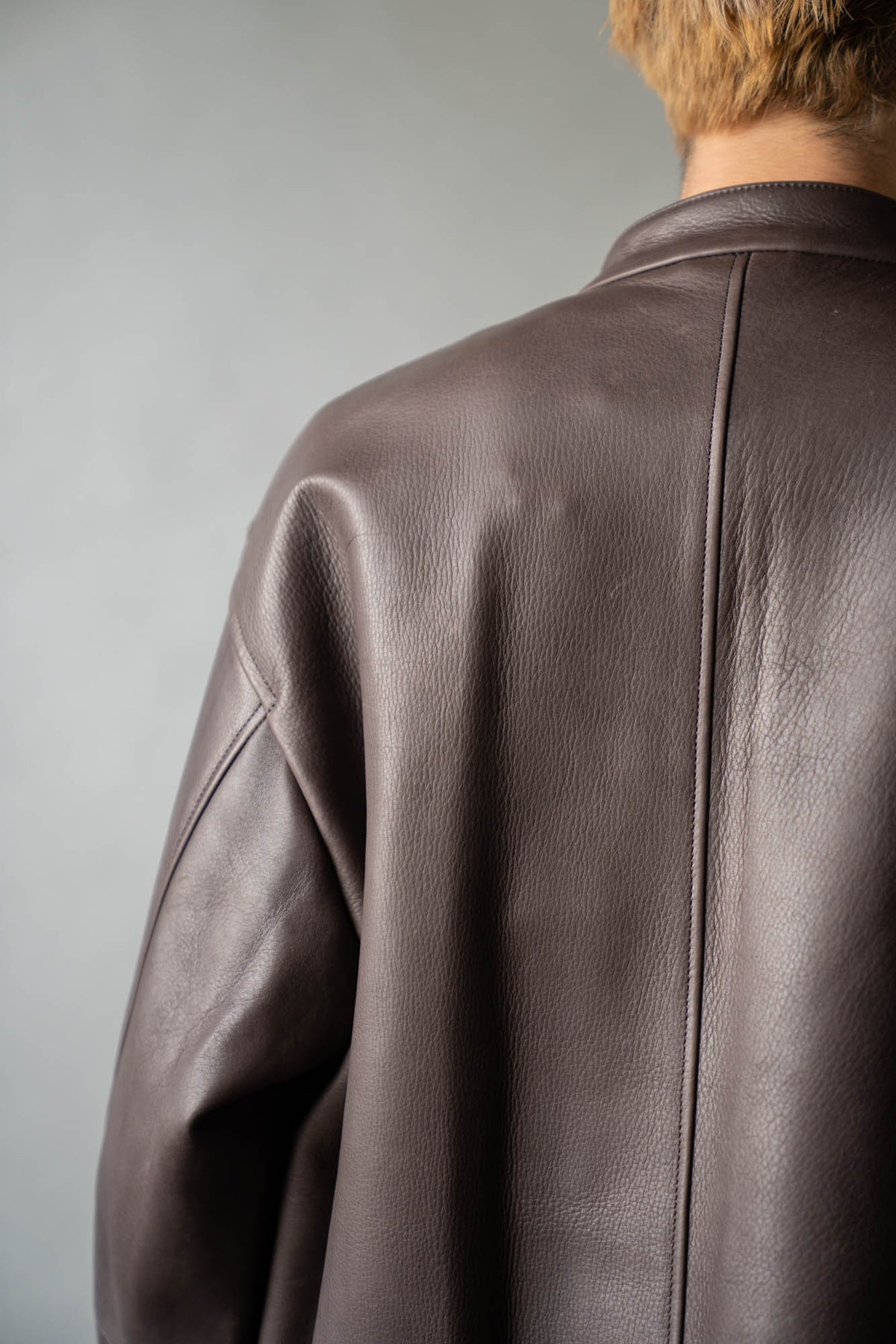 Steer Leather Racer Jacket