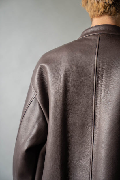 Steer Leather Racer Jacket