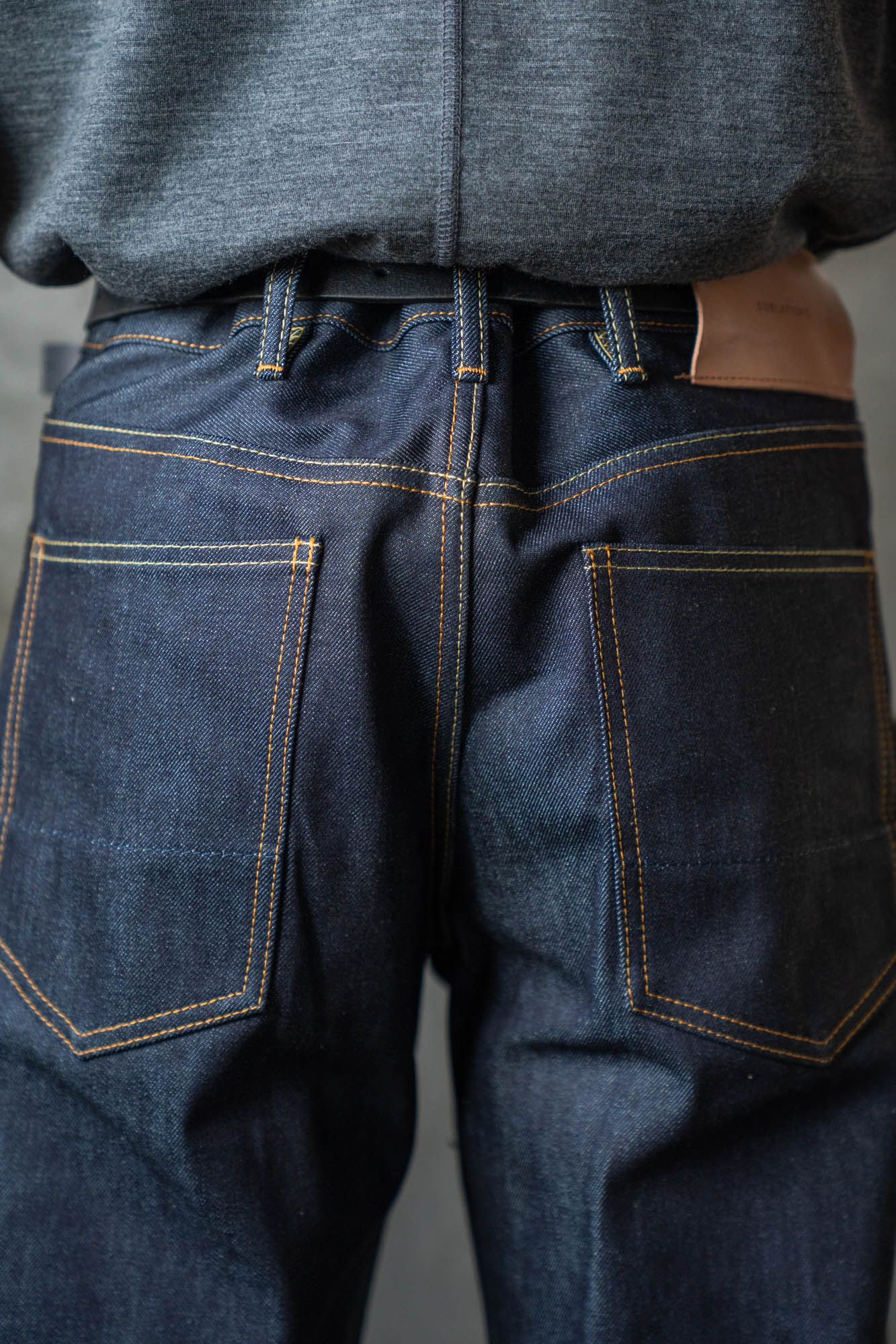 ORDINARY STRAIGHT DENIM PANTS .16 -Brando-