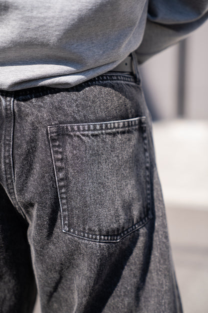 DEFORMATION WIDE DENIN JEANS(ST.1345)