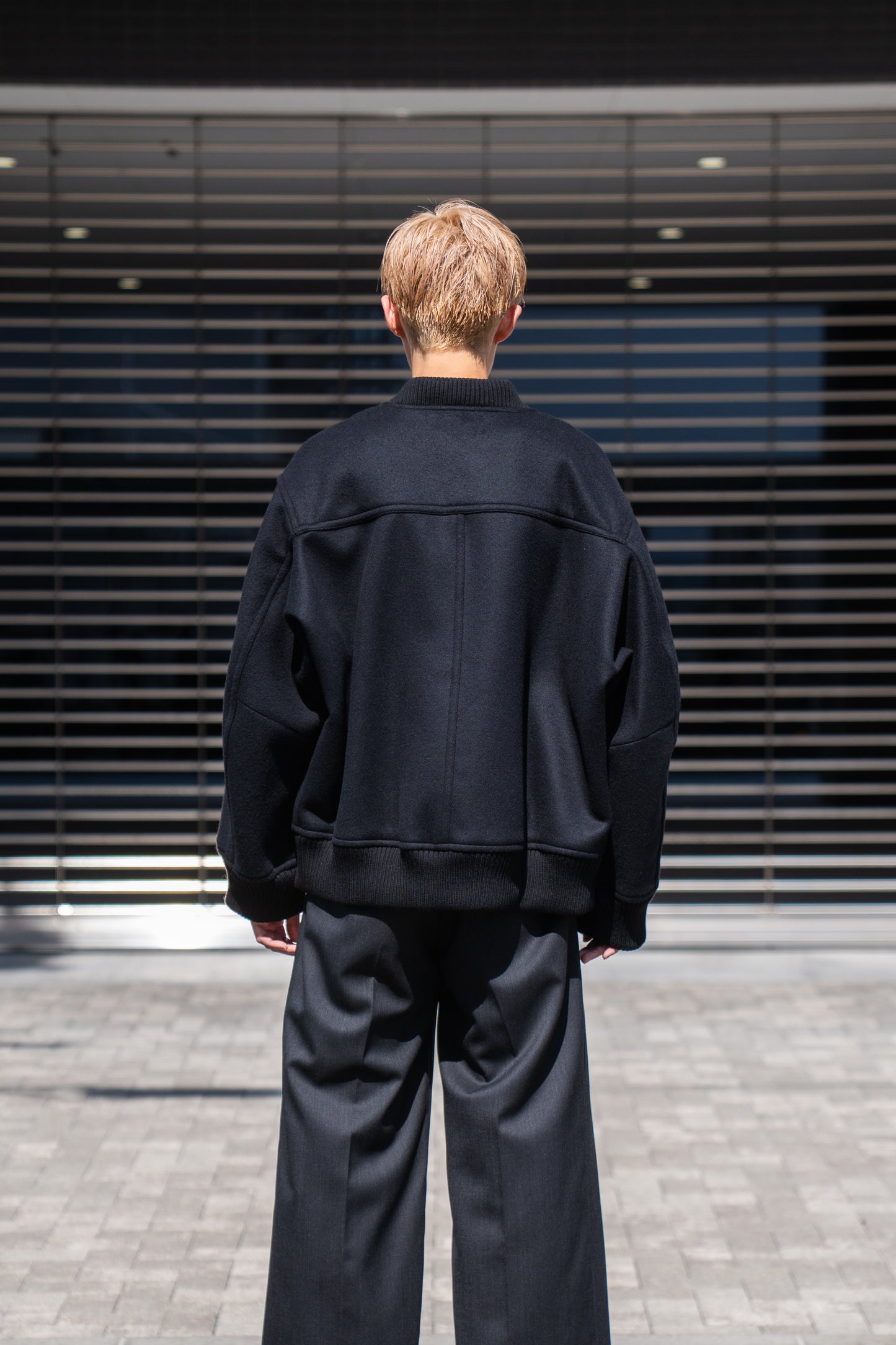 MA-1 BOMBER JACKET IN DOUBLE FACE BEAVER