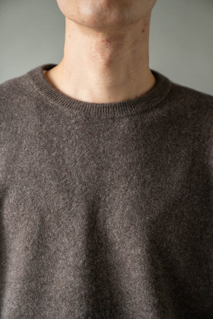 EXTRA FINE WOOL KNIT CREW NECK LS(ST.1634)