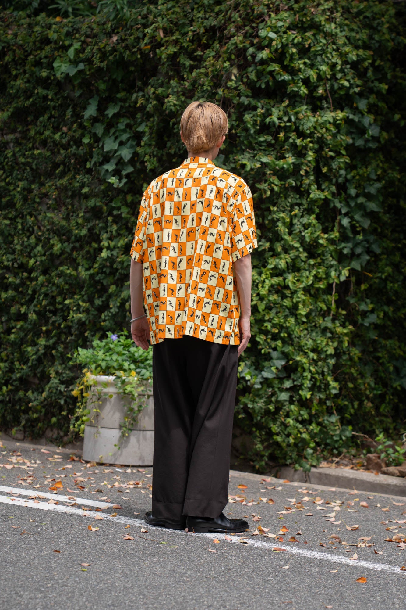 INVERTED PLEATS TROUSER