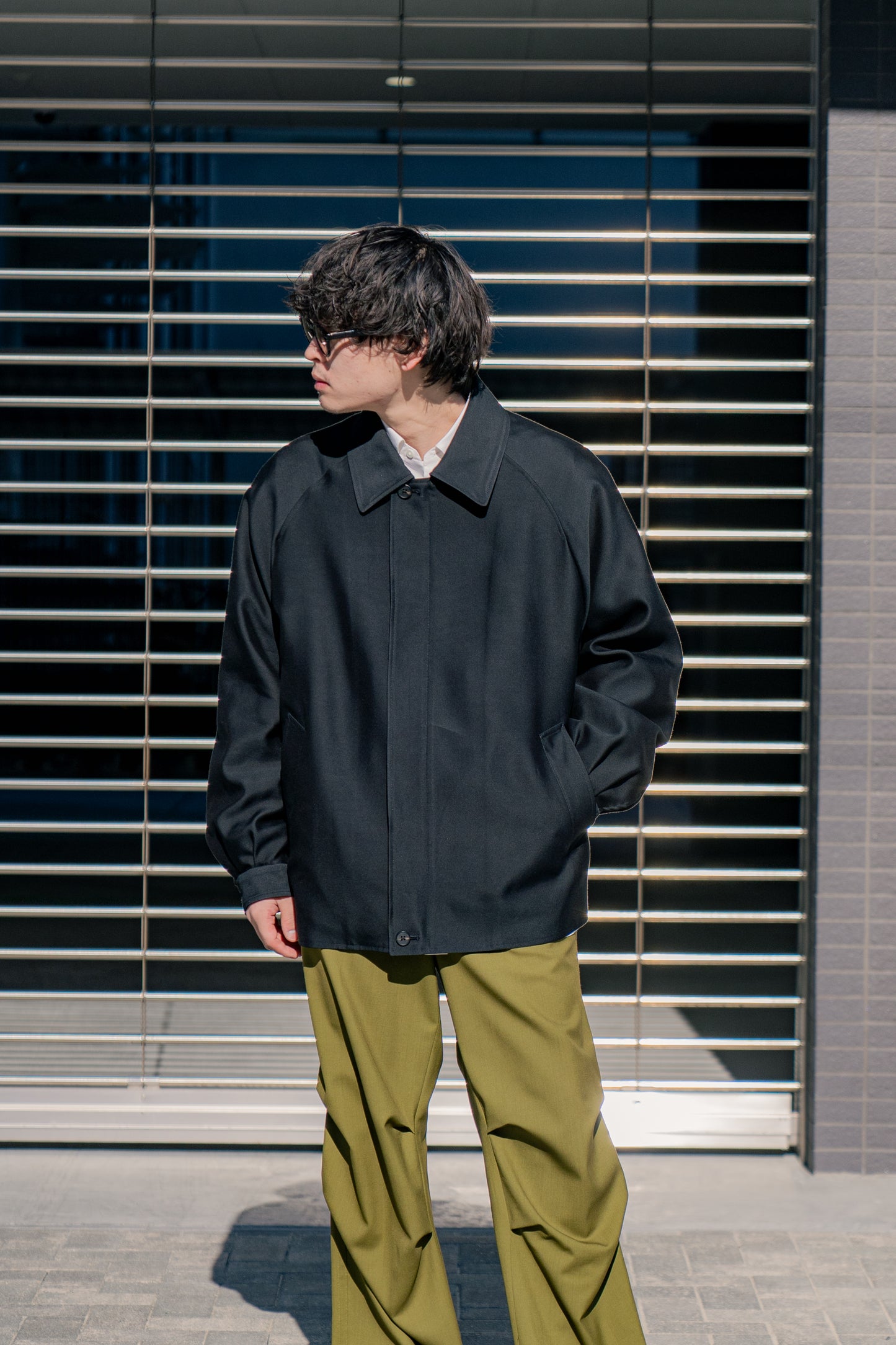 W/R/SI OVERSIZED HARRINGTON JACKET (ST.1066)