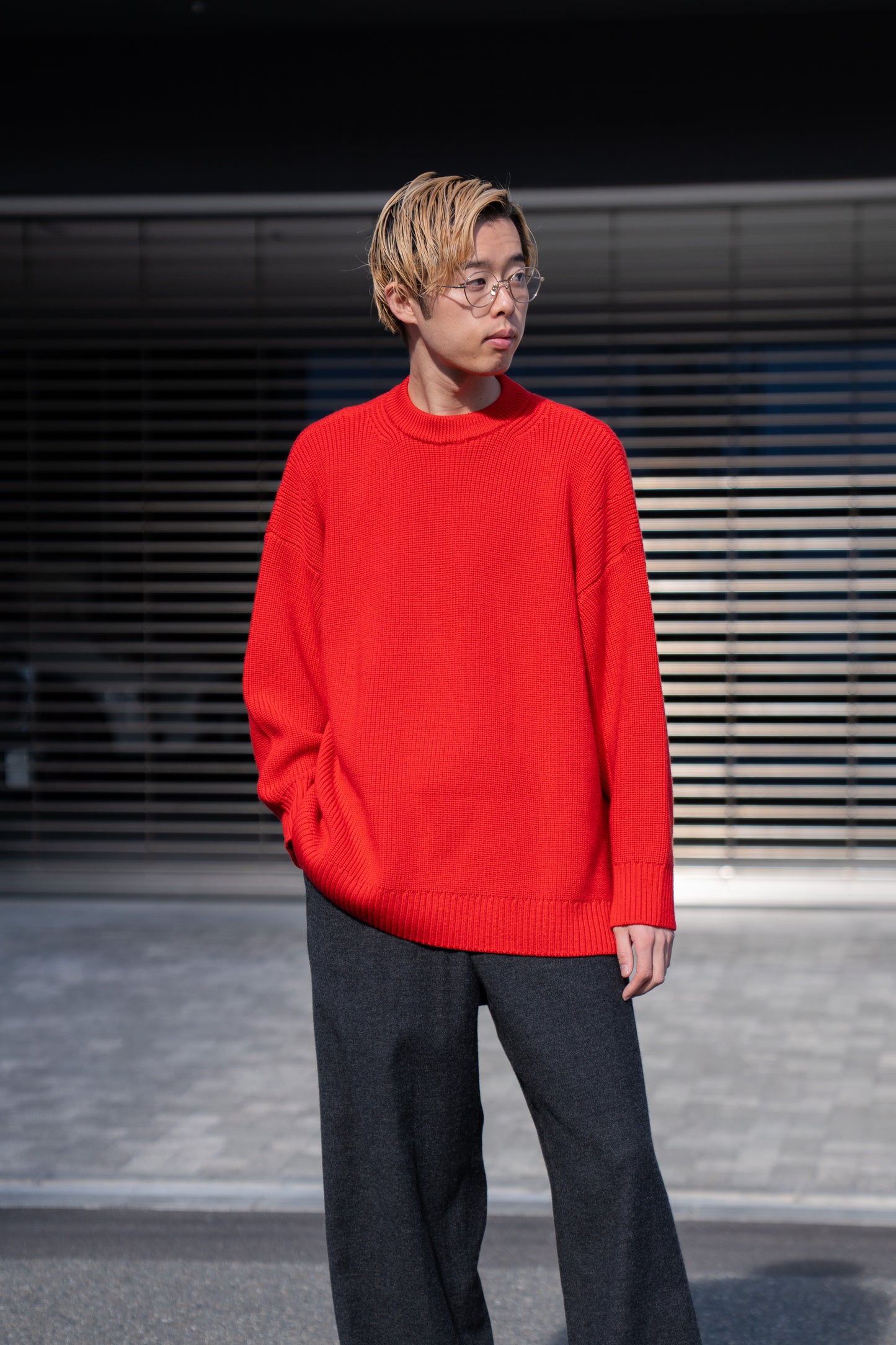 MERINO WOOL CREWNECK KNIT