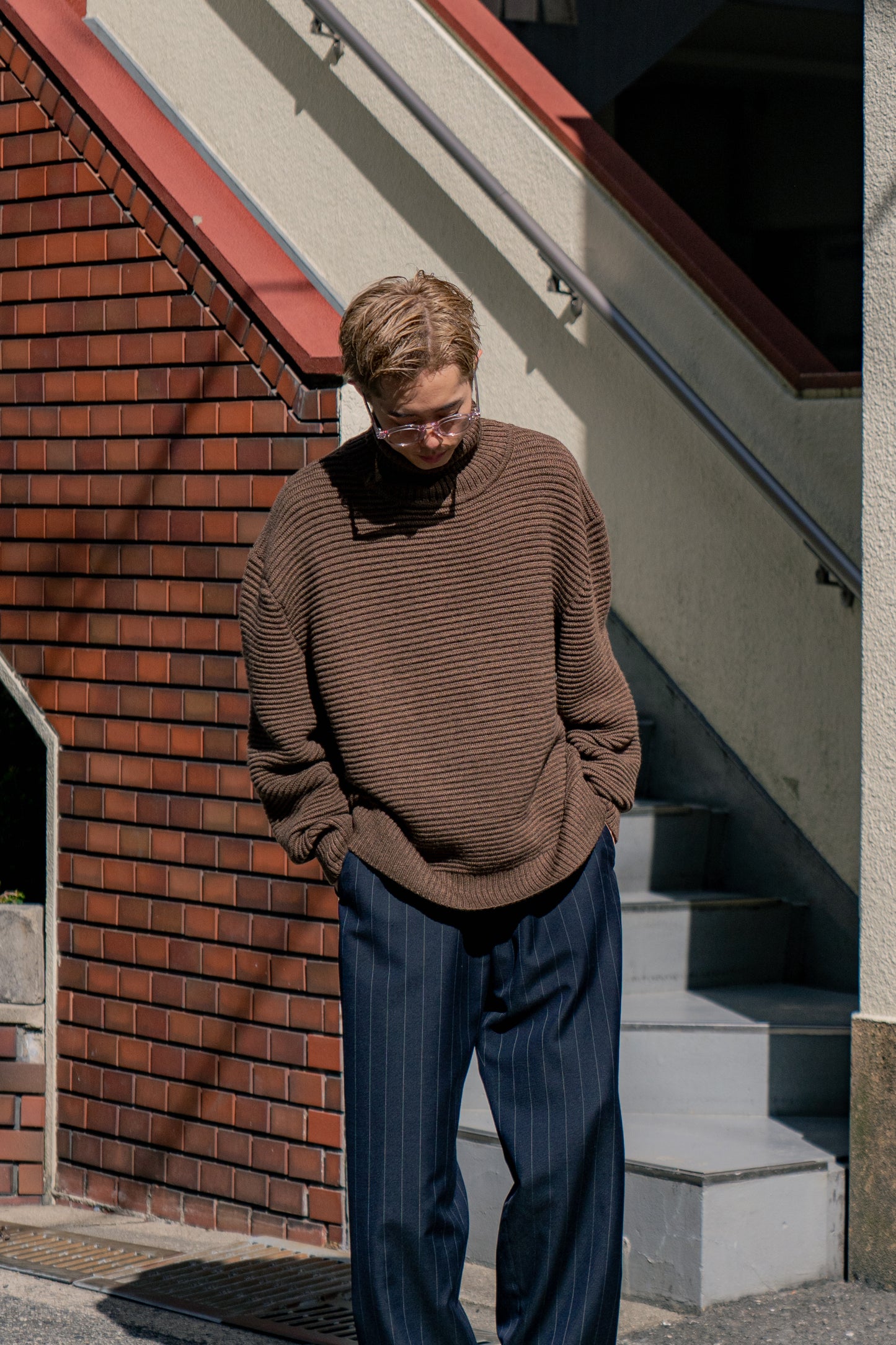 TUCK TURTLE KNIT